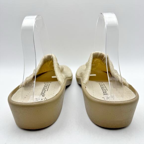 Arcopedico Womens Light Clog EU 41 US 9.5-10 Beige Nylon Knit NWOB - Picture 10 of 13